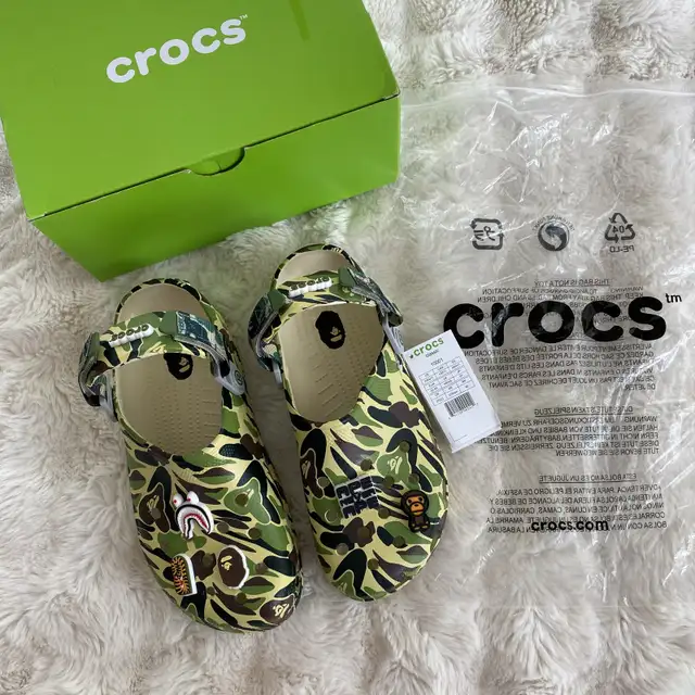 Crocs x Bape Shoes Brand New w Tags in Men's in City of Toronto - Image 2