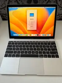 Apple MacBook 12” 8GB 256GB SSD - Like New, original Box