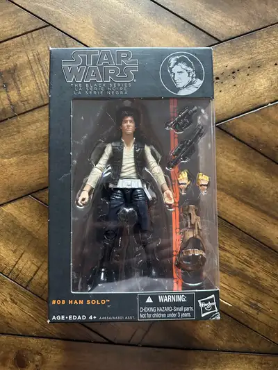 Star Wars Han Solo 6” Orange Stripe, View more