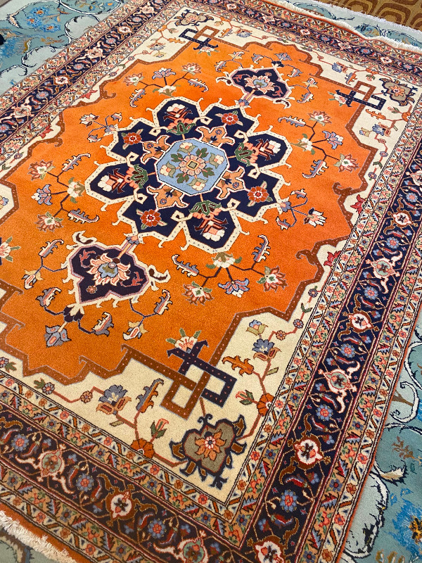 Persian Ardebil handmade rug ( Iran) in Rugs, Carpets & Runners in Markham / York Region - Image 3