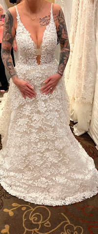 Designer Wedding Gown For Sale!