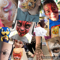 Facepainting, glitter tattoos, balloons and more!