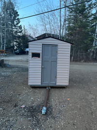 Garden shed or ice fishing shack