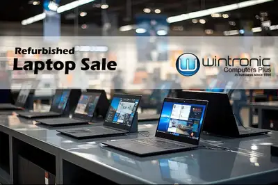 Refurbished Laptops for Sale at Wintronic Computers Welland, View more