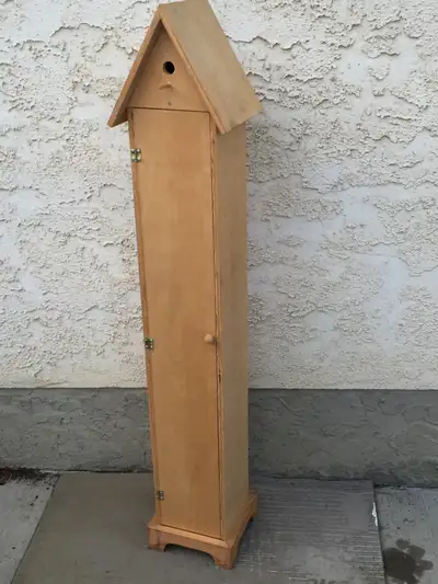 Extra Tall Wood Cabinet/CD Stand, View more