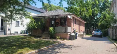 First level has 2 rooms a living room and a bathroom. The laundry room in in the basement. Each room...