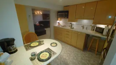 ⭐⭐⭐⭐⭐ An affordable private upscale quaint 1-bedroom apartment in HRM Bedford, off Shore Drive Rate...