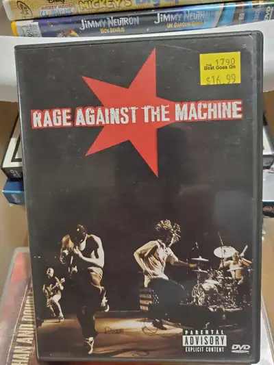 RAGE AGAINST THE MACHINE DVD, View more