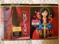 Disney’a Mulan movie cartoon COMBO 4K Ultra HD NEW!