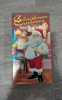 Christmas Cartoons Santa Claus VHS Movie 