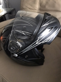 Modular snowmobile helmet 
