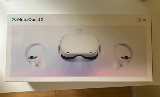 Meta Quest 2 128gb with 2 controllers62863267702145121
