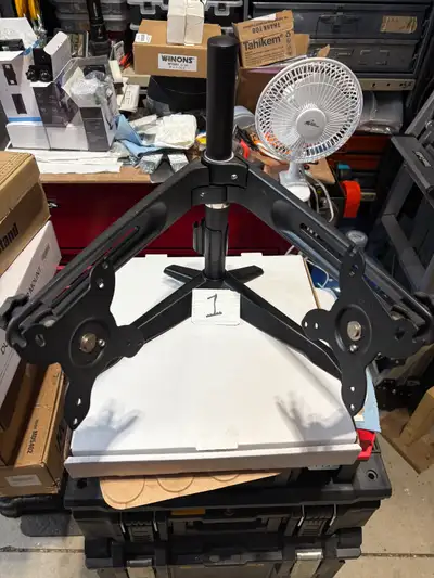 Selling multiple monitor mounts, tv mounts, and speaker stands. All are new but some are not in boxe...