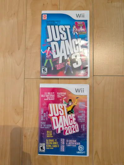 Just Dance 3 + Just Dance 2020 - Nintendo Wii, View more