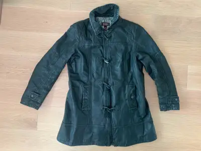 Women’s Leather Jacket from Danier, Black, Large, View more