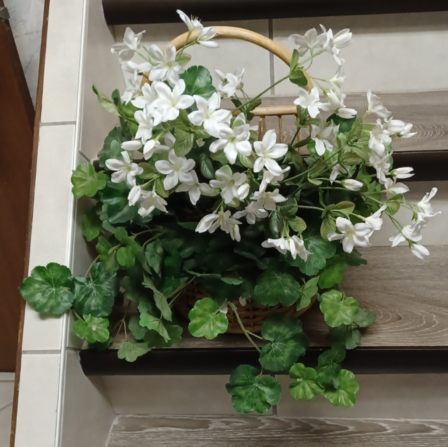 SILK PLANTS IN POTS AND BASKETS in Home Décor & Accents in Edmonton