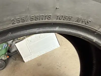 4 tires. Bridgestone four season tire in very good conditions, only used one season., $100/each.