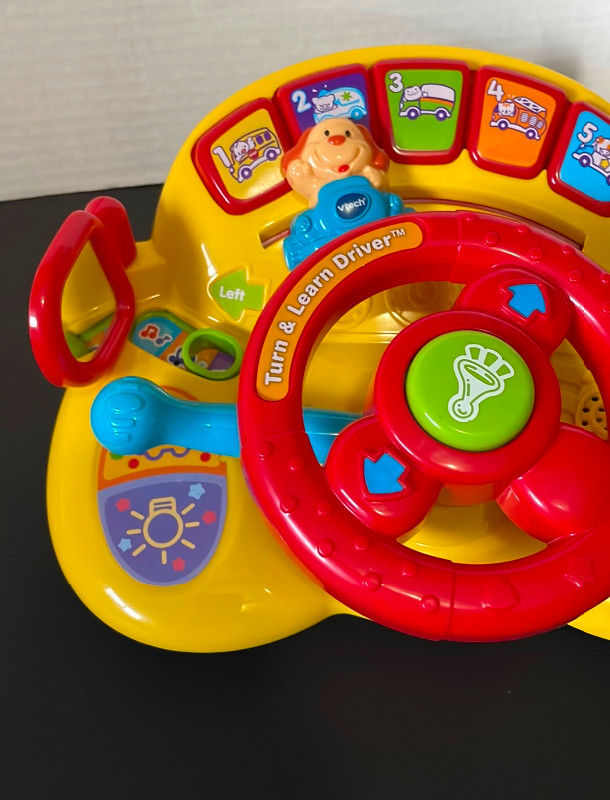 VTech Turn and Learn Driver Infant Preschool Educational Toy in Toys in North Bay - Image 4