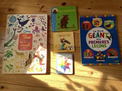 5 livres pour enfants 1 an - 5 ans  $20, View more