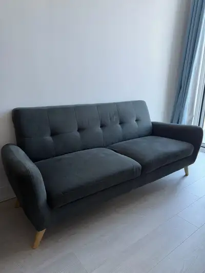 Structube FANY tufted 3-seater sofaColour: Charcoal, View more