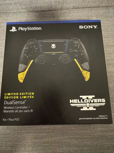 Helldivers 2 - PS5 controller Limited Edition new/sealed, View more