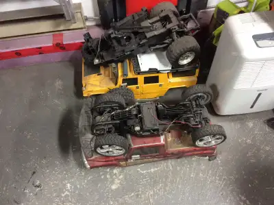 3 - 1/6 Scale RC Trucks Disassembled- Best Offer, View more