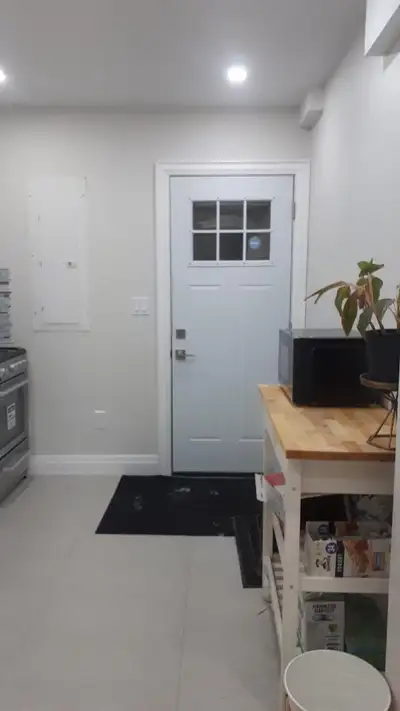 Newly built 1-bedroom, 1-bath basement apartment in desirable Leaside, Toronto (Eglinton & Laird). B...