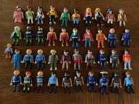 41 Playmobil Figures People Lot