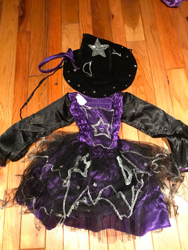 Rubies Toddler Purple Witch Halloween Costume Dress and Hat in Costumes in City of Toronto