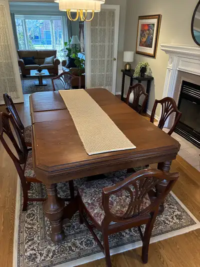 antique Dining Room Set, View more