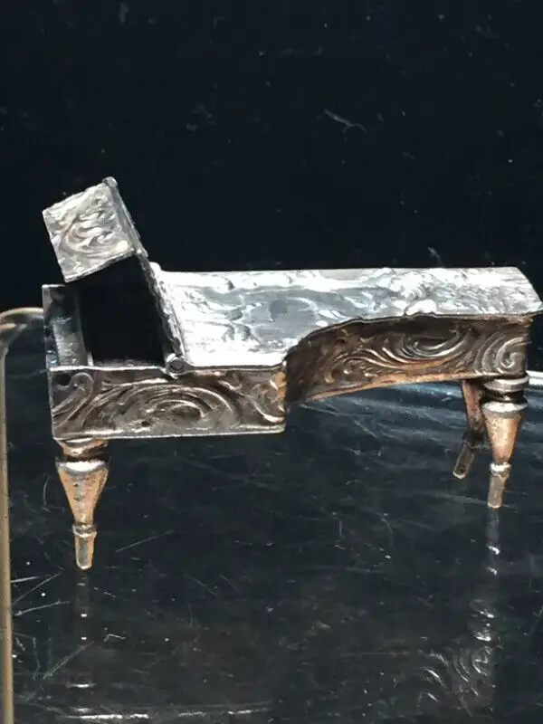 Antiques German 800 Silver Piano in Arts & Collectibles in Vancouver - Image 2