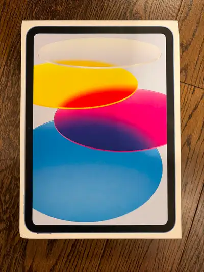 Apple iPad 10.9" 256GB with Wi-Fi (10th Generation) - Blue BNIB, View more