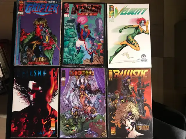 IMAGE COMICS -  VARIOUS ISSUES FROM 90S MANY COMPLETE SERIES64840216864257121