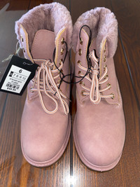 Streetwear society pink winter boots