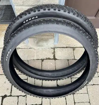 Two Bike Tires - Kenda 27.5-in x 2.8 Mountain Bike Tires, View more