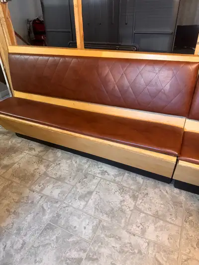 ( 5 ) & ( 16 ) Pub Style booths/ dining table, View more