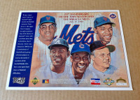 1994 Upper Deck 1969 Miracle Mets 25th Anniversary 8 1/2x11.