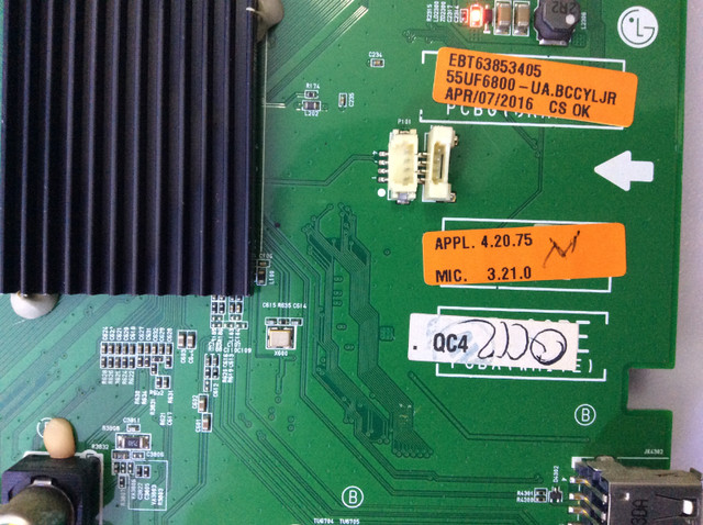LG Main Board EBT63853405 in Other in Mississauga / Peel Region - Image 2