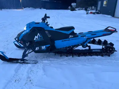 2025 Arctic Cat Catalyst M858 165 SnoPro 450Kms Remers Bumper Jaws Pipe & Can Linderman Tune Helix a...