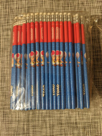 Nintendo branded Toad pencils
