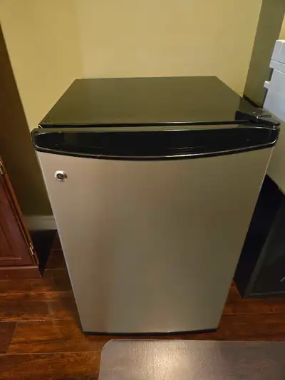 Mini Fridge (Black & Stainless Steel), View more