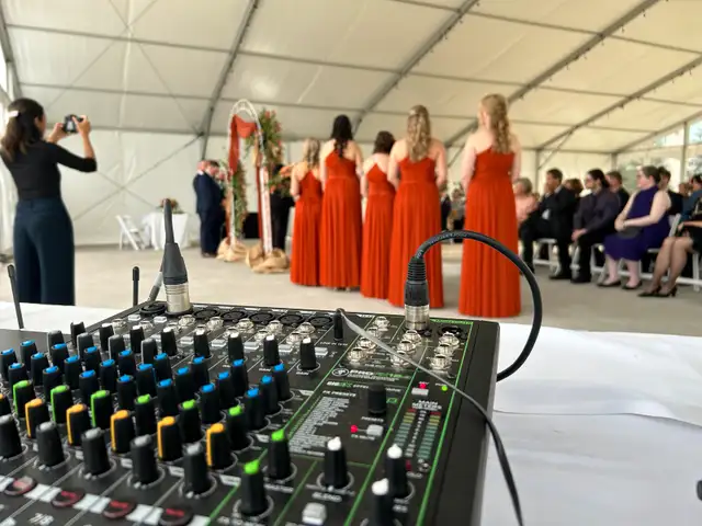 Wedding DJ service, custom playlists, transition mixing62864358278785121