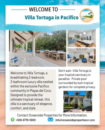 Plan Your Perfect Getaway in Paradise! Condos & Villas for Rent Guanacaste, Costa Rica Looking for y...