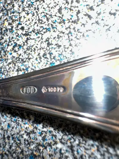 Silver cutlery set, View more