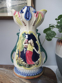 Porcelain Handpainted Small Vase