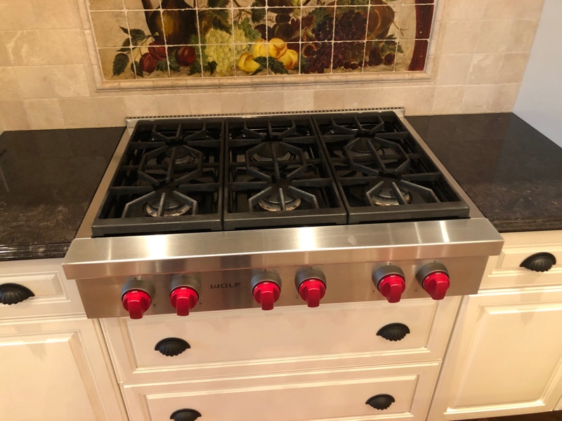 Wolf Gas Cooktop Cuisinières, fours et fourneaux Ouest de l’Île