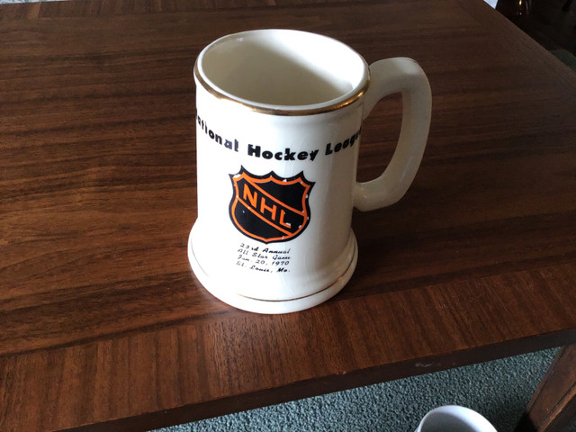 National Hockey League souvenir Stein in Arts & Collectibles in La Ronge