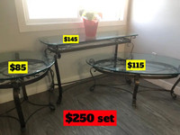 Glass tables from pier 1 imports 