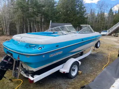 Mint Boat. Works like a charm very fuel efficient. 4.3 LX V6 Alpha Drive MerCruiser. Comes with boat...