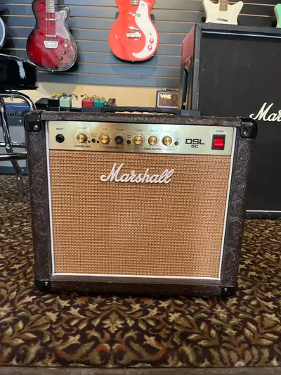 Marshall DSL5C Guitar Amp-Limited Edition CountryWestern Leather, View more